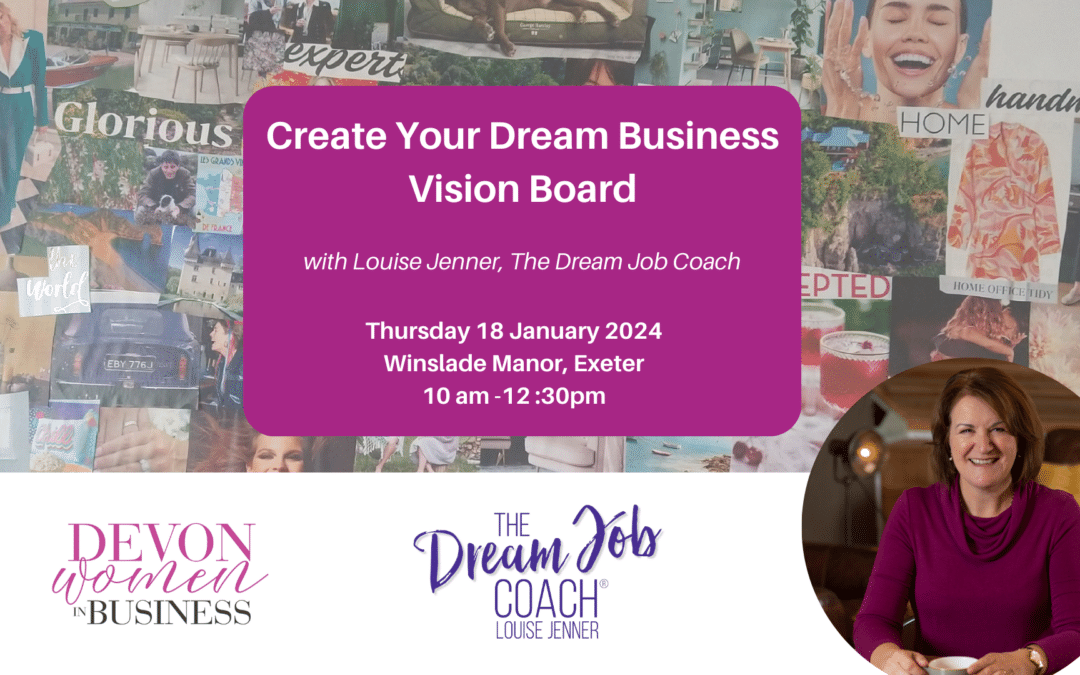 DWIB Workshop – Create Your Dream Business Vision Board