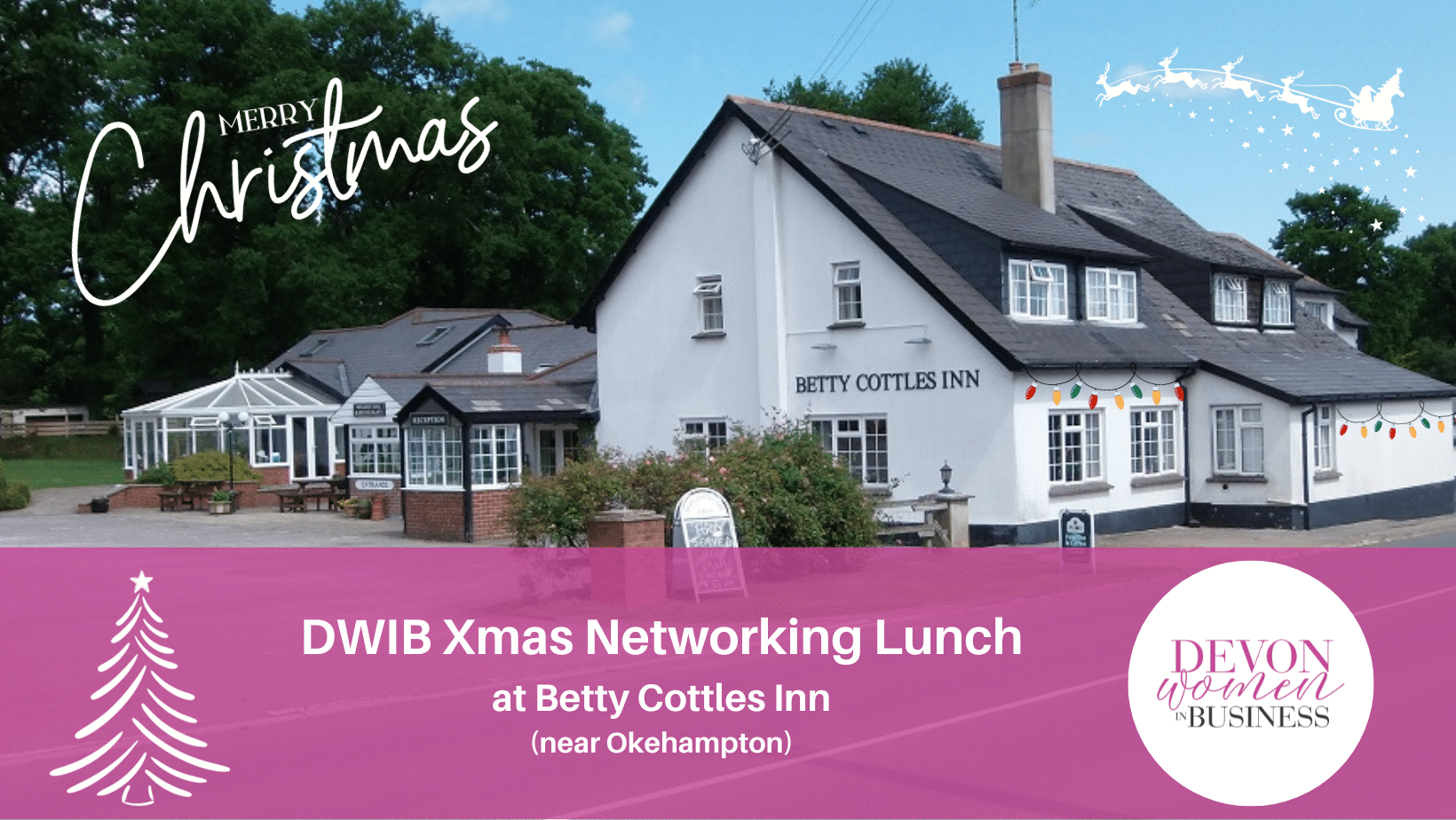 Photo of Betty Cottles Inn. Venue for the DWIB Xmas Networking Lunch.