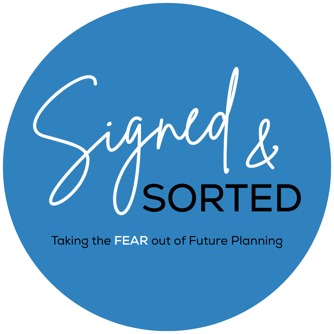 SignedSorted Logo Round with Tagline
