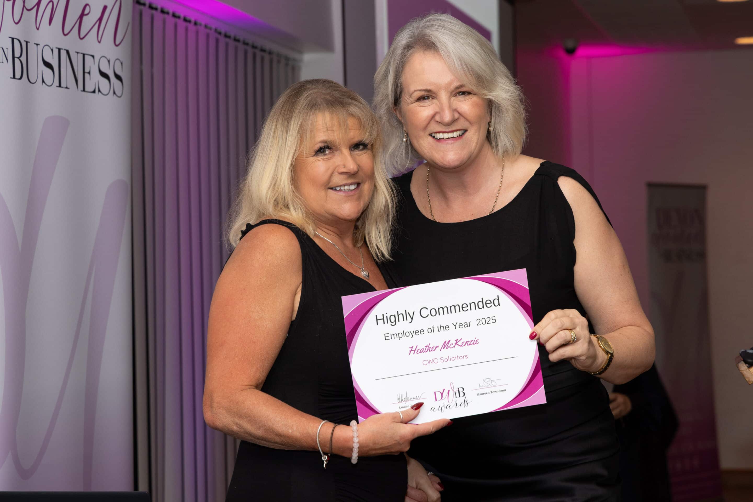 Heather McKenzie and Louise Jenner