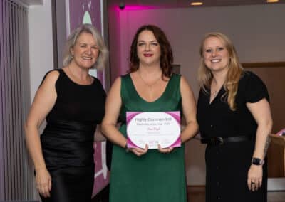 Louise Jenner, Sian Doyle and Katie Hensby