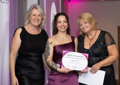 Louise Jenner, Andie Durnell and Jenny Paton