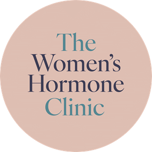 TWHC roundel full name darker pink 300x300px Logo for The Women's Hormone Clinic
